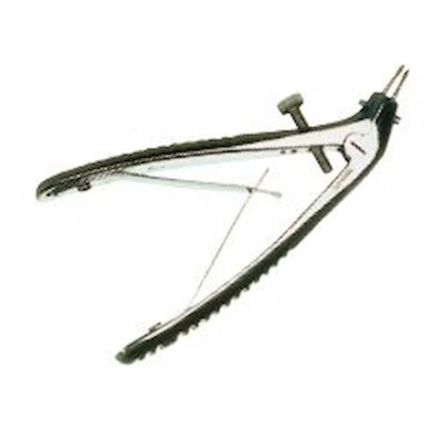 Зажим для телескопических коронок, 11,6 см, со съемными борами, 32-43*