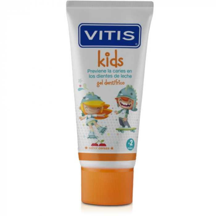 Зубная паста-гель VITIS Kids детская 2+