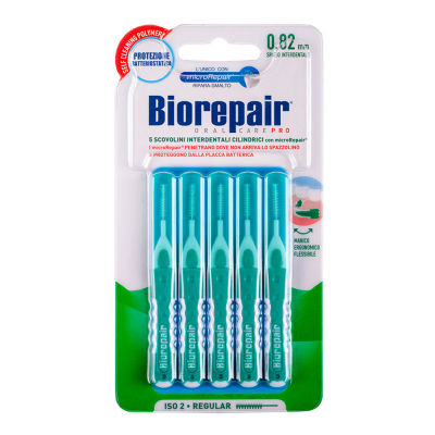 Межзубные ершики Biorepair Scovolini Interdentali Cilindrici 0,82 mm