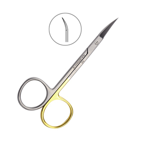 Ножницы хирургические изогнутые Iris SC, 11,5 см, SuperCut, 19-2SC*