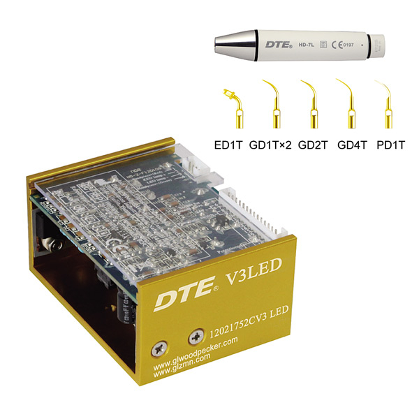 DTE-V3 LED встраиваемый ультразвуковой cкалер