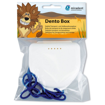Футляр Miradent Dento Box белый