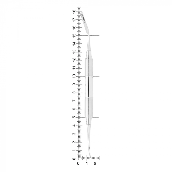 Распатор-микро двусторонний Prichard, 4,0 мм, ручка DELUXE, ø 10 мм, 40-22*