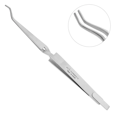 Обратный пинцет с позиционером, 16,0 см, H-322C*