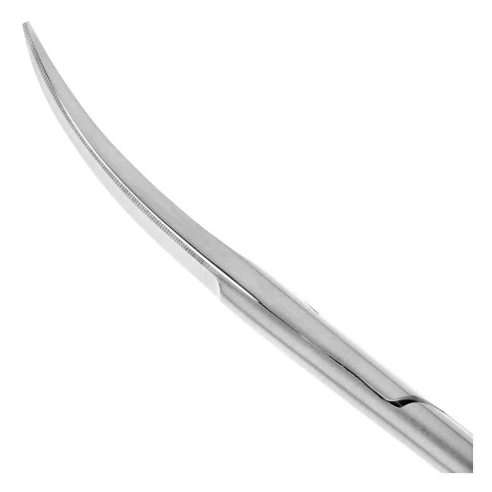 Ножницы хирургические изогнутые Kelly TC, 16,0 см, зубчатые, карбит вольфрамовые вставки, 19-15TC*