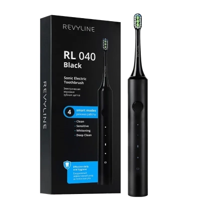 Электрическая зубная щетка Revyline RL 040 Черная