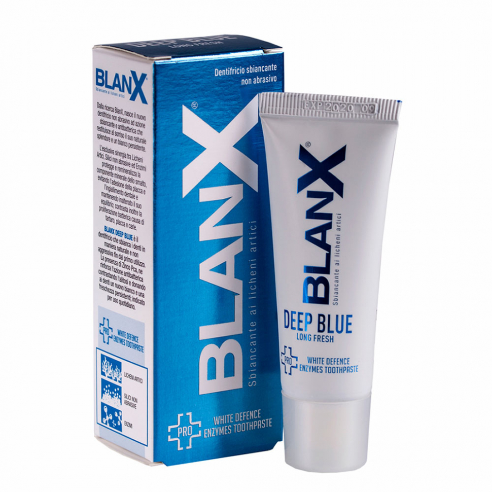 Зубная паста BlanX Pro Deep Blue, 25 мл