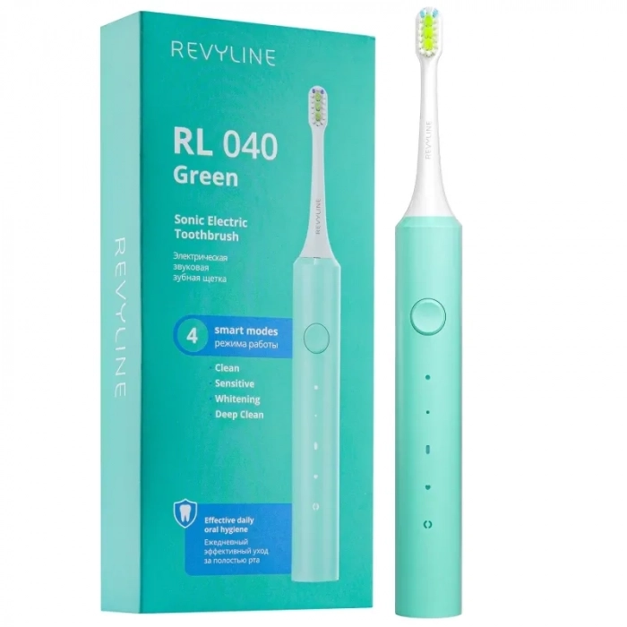 Электрическая зубная щетка Revyline RL 040 Зеленая