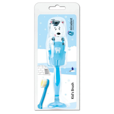 Зубная щетка Miradent Kid's Brush Медвежонок, 3-12 лет