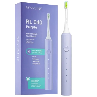 Электрическая зубная щетка Revyline RL 040 Фиолетовая