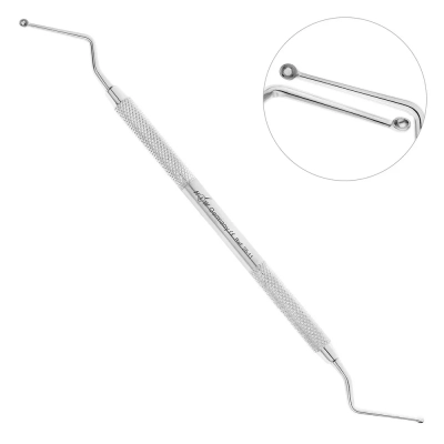 Ложка кюретажная Martin, круглая, изогнутая, 2,0 мм, 25-11*