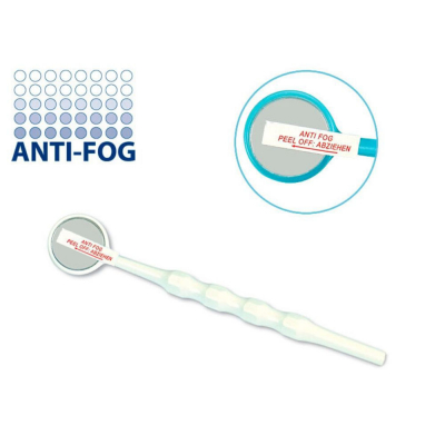 Одноразовое ротовое зеркало Brilliant Anti-Fog белое, 19 мм, (50 шт.)