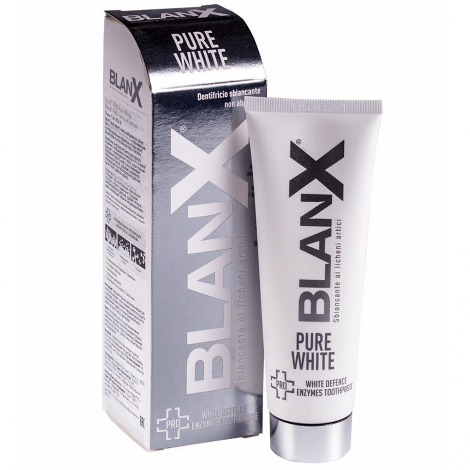 Зубная паста BlanX Pro Pure White, 75 мл