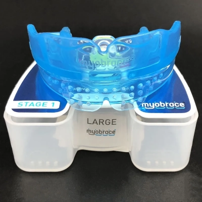 Трейнер Myobrace T1 LARGE голубой