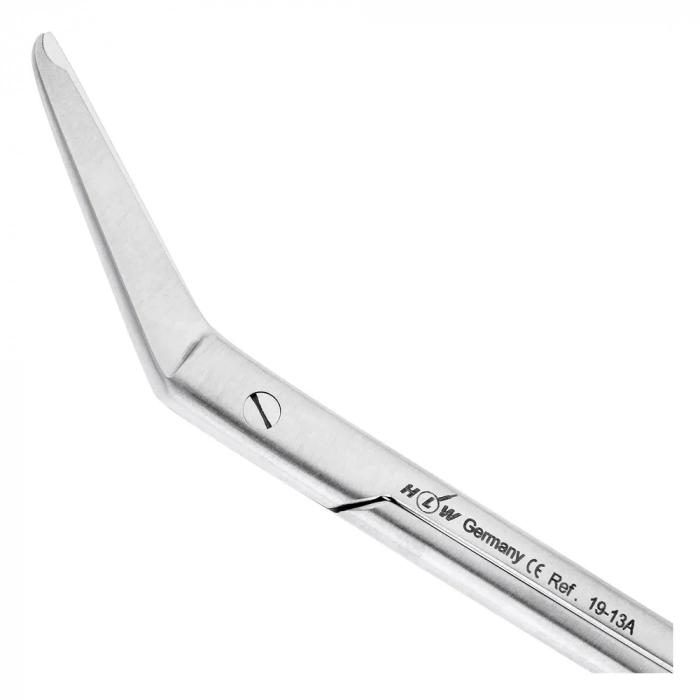 Ножницы хирургические угловые, для снятия швов, Nahtschere, 11,5 см, 19-13A*