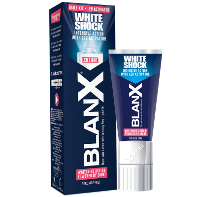 Комплекс BlanX White Shock Protect + LED, 50 мл