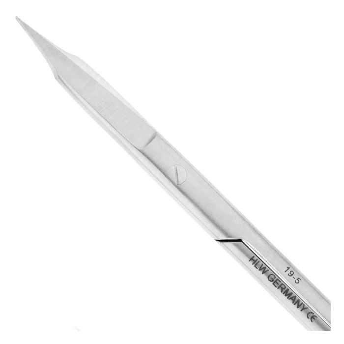 Ножницы хирургические хирургические прямые Goldmann-Fox, 12,5 см, зубчатые, 19-5*