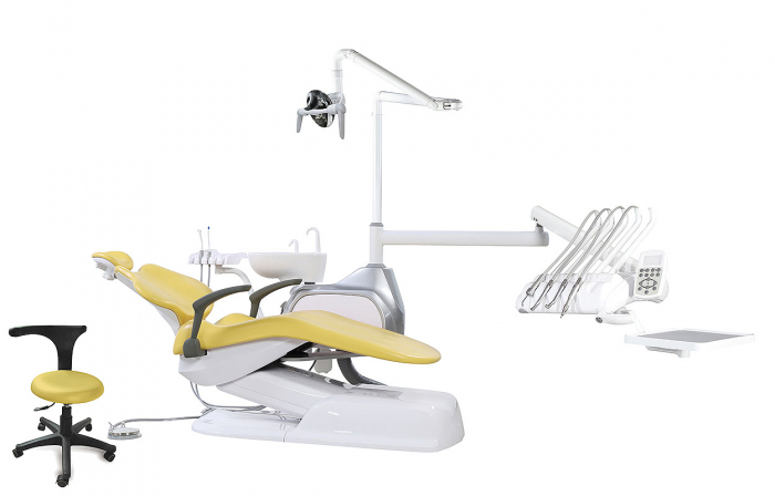 AJ11 стоматологическая установка с верхней подачей