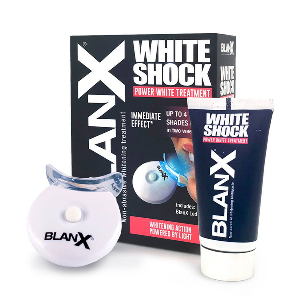 Комплекс BlanX White Shock Treatment + Led Bite, 50 мл