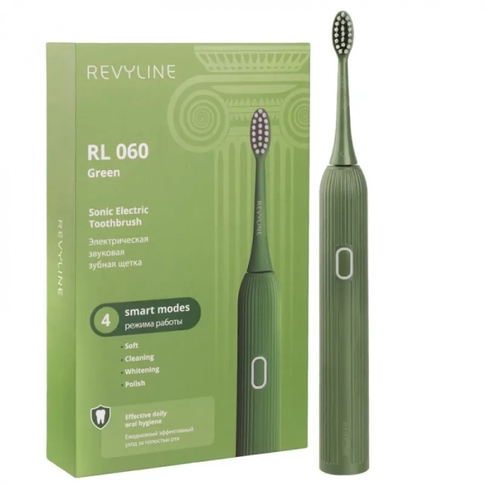 Электрическая зубная щетка Revyline RL 060 Зеленая