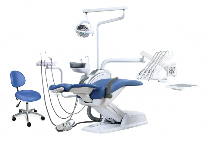 AJ15 стоматологическая установка с верхней подачей