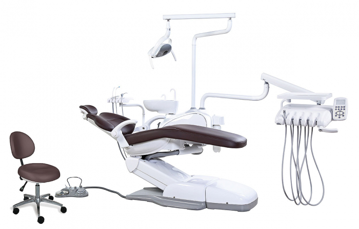 AJ16 стоматологическая установка с нижней подачей