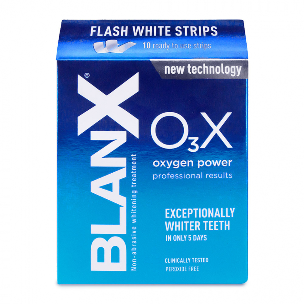 Полоски BlanX O₃X – Flash White Strips