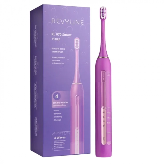 Электрическая зубная щетка Revyline RL 070 Violet