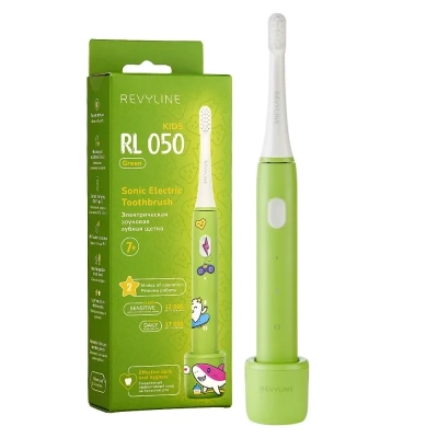 Электрическая зубная щетка Revyline RL 050 Kids Зелёная (7+)