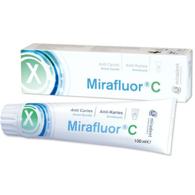 Зубная паста Miradent Mirafluor C, 100 мл