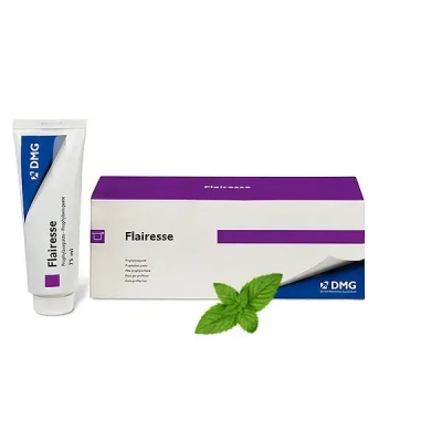 Профилактическая паста Flairesse со вкусом мяты с мелкими абразивными частицами, 1 тюбик (75 мл)