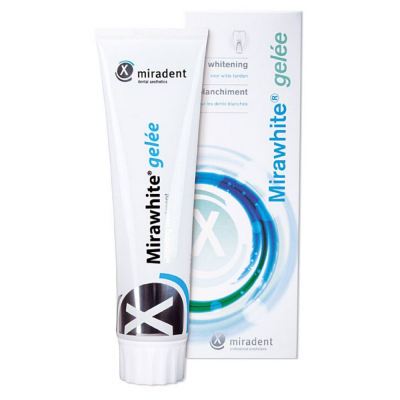 Зубная паста Miradent Mirawhite gelée, 100 мл