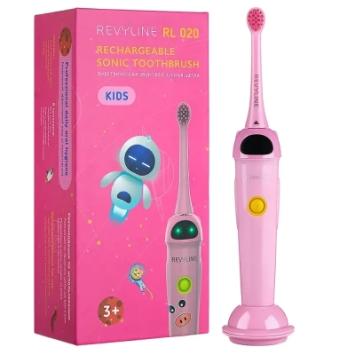 Электрическая зубная щетка Revyline RL 020 Kids Розовая