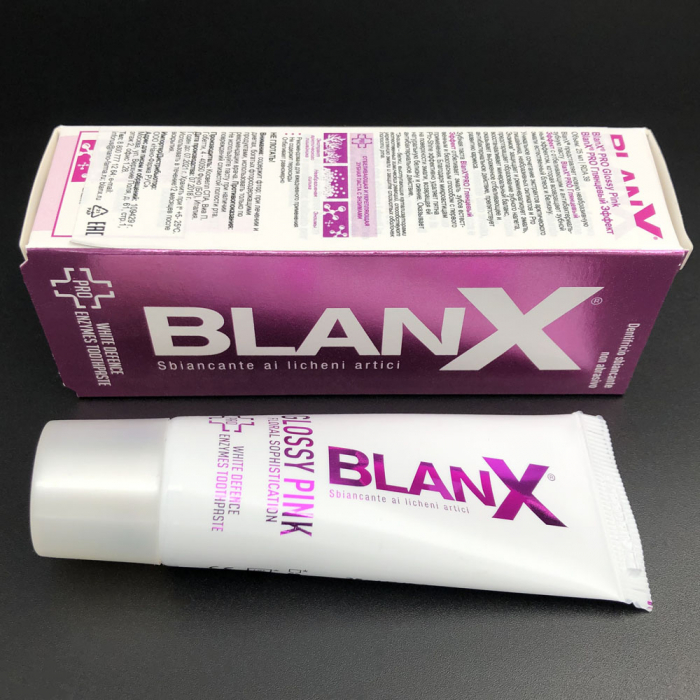 Зубная паста BlanX Pro Glossy Pink, 25 мл