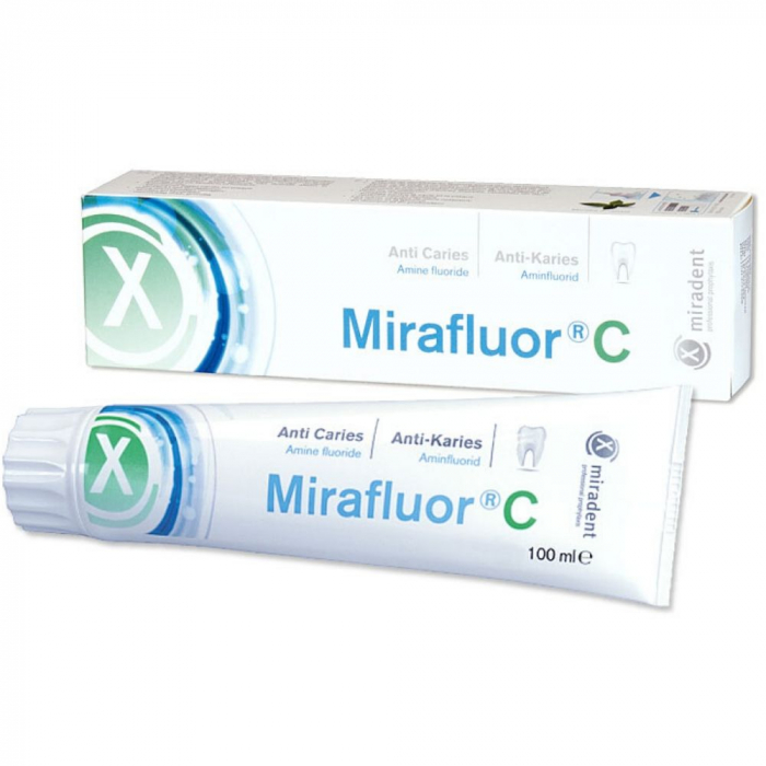 Зубная паста Miradent Mirafluor C, 100 мл